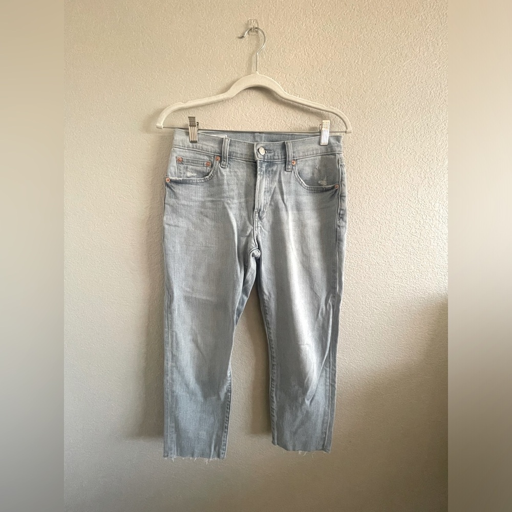 Gap girlfriend mid rise jeans